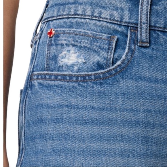 Hudson Kass Stevie High Waist Straight Jeans - Picture 4 of 8